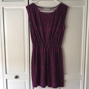 Ann taylor loft ikat print dress size S